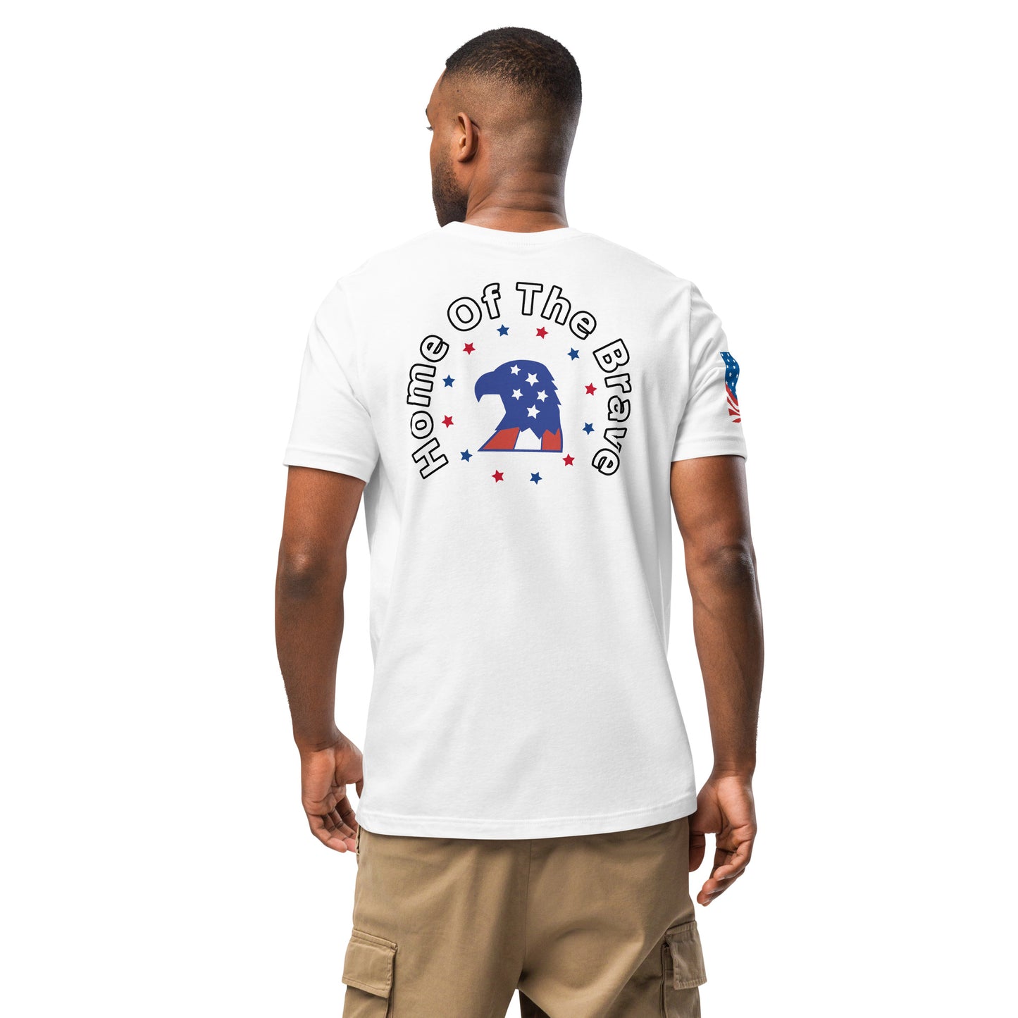 Home Of The Brave, Vote 2024 Unisex t-shirt - Four Colors to Choose From