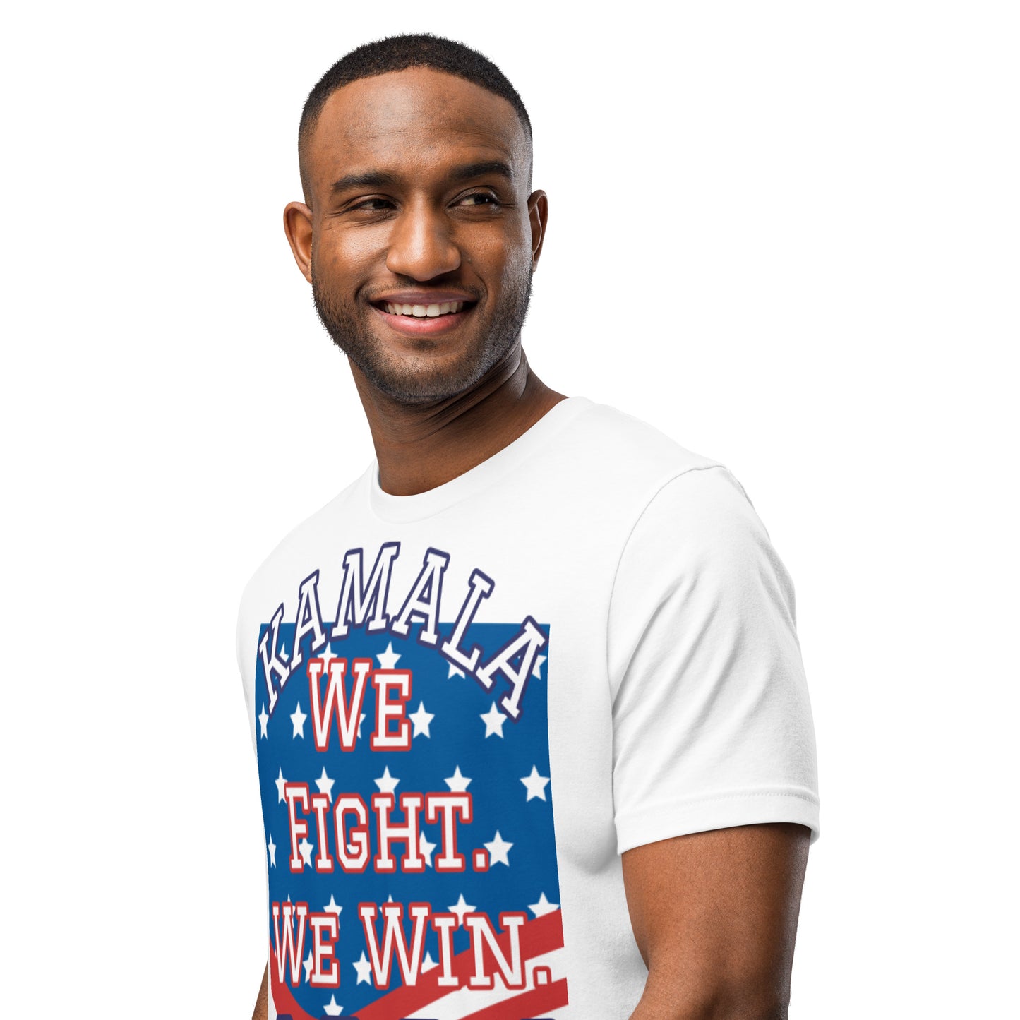 KAMALA 2024. We Fight. We Win Unisex TShirt