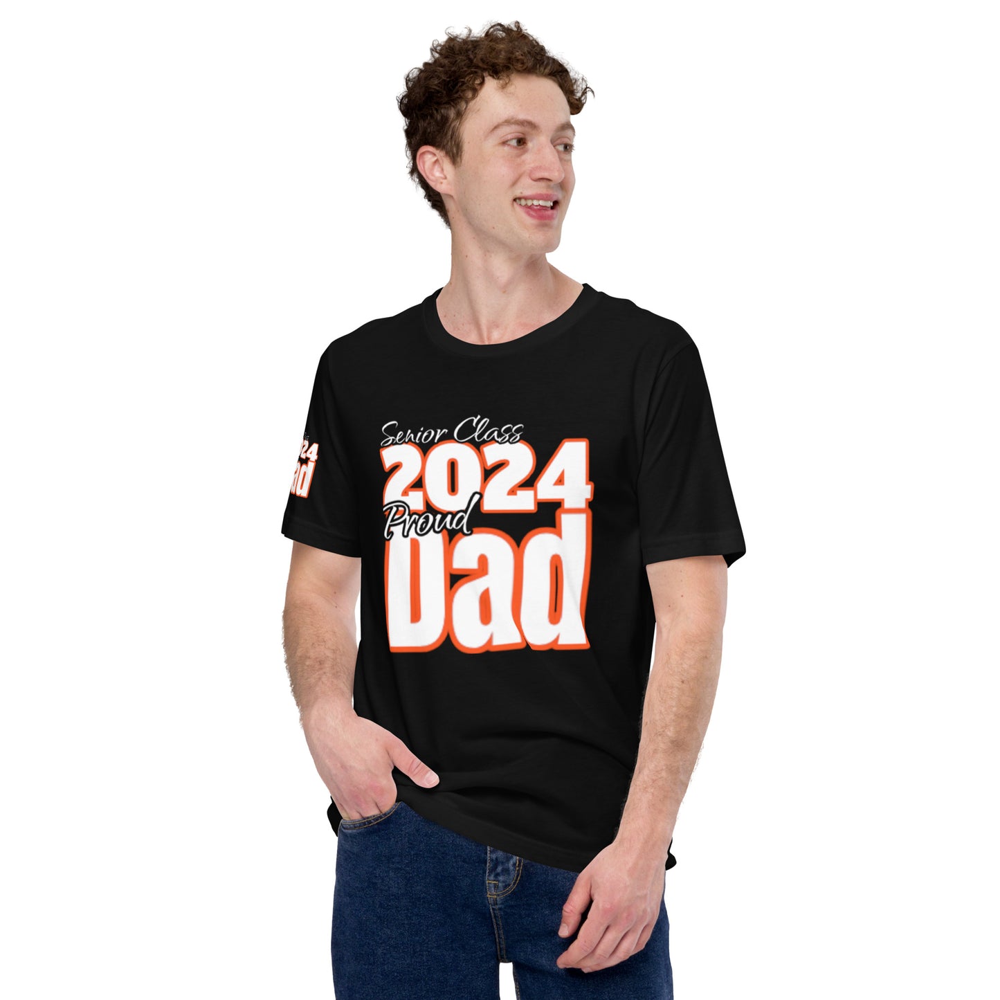 Senior Class, 2024 Proud Dad - Unisex T-Shirt