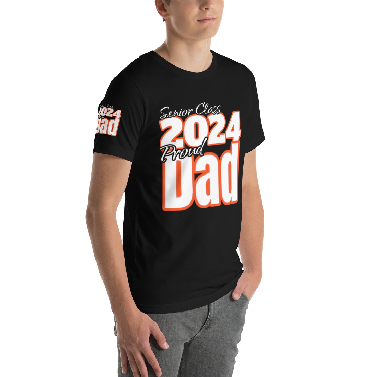 Senior Class, 2024 Proud Dad - Unisex T-Shirt